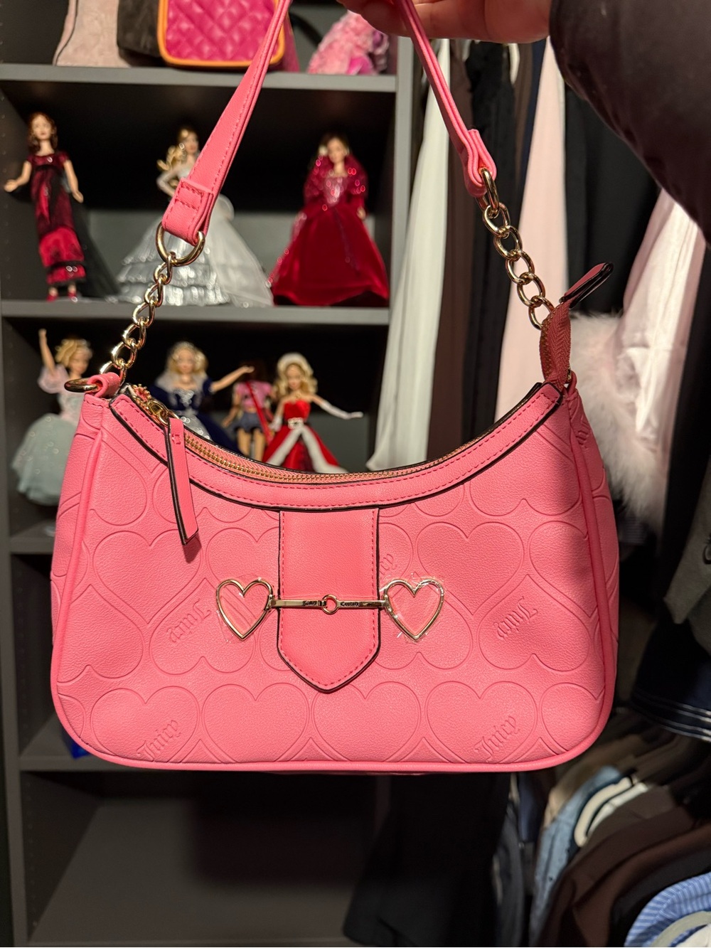 2/$60 💕 pretty pink juicy couture shoulder bag